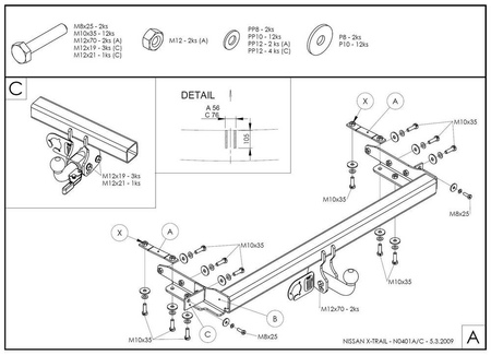 Купить фаркоп nissan x-trail t30 2001-2007 - n040c galia по цене 27 442 р. Низкие цены. Большой выбор. Доставка по всей России. Интернет-магазин в Москве. Только положительные отзывы!