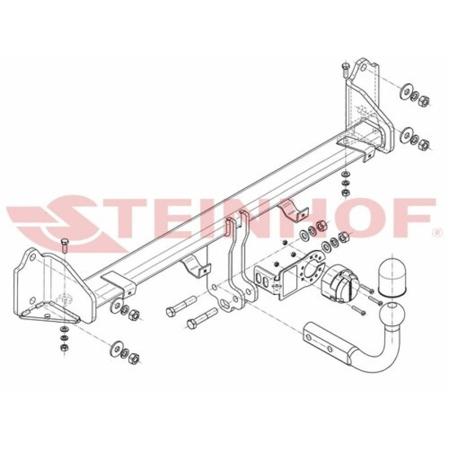 Купить фаркоп bmw 5-series f07 gran turismo 2009-2013 - b-074 steinhof по цене  Низкие цены. Большой выбор. Доставка по всей России. Интернет-магазин в Москве. Только положительные отзывы!