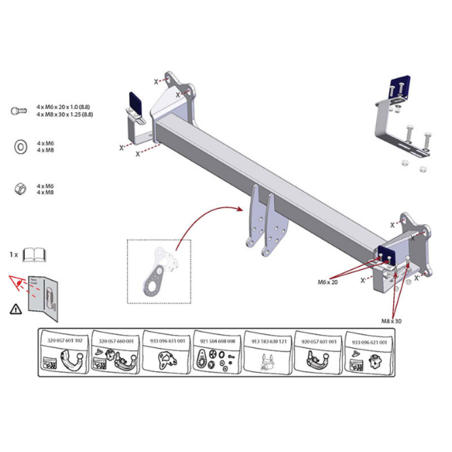 Купить фаркоп volkswagen touareg 2018-, audi q8 2018-, porsche cayenne 2018- 322063600001 westfalia по цене  Низкие цены. Большой выбор. Доставка по всей России. Интернет-магазин в Москве. Только положительные отзывы!