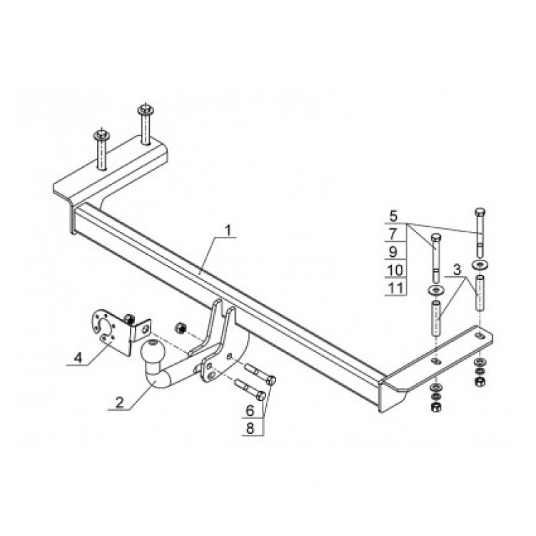 Купить фаркоп citroen c4 седан 2013- cn 01 avtos по цене 12 214 р. Низкие цены. Большой выбор. Доставка по всей России. Интернет-магазин в Москве. Только положительные отзывы!