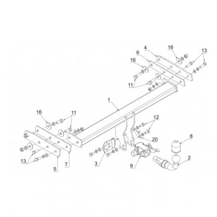 Купить фаркоп volvo xc60 2008-2017 - l 21a auto-hak по цене  Низкие цены. Большой выбор. Доставка по всей России. Интернет-магазин в Москве. Только положительные отзывы!