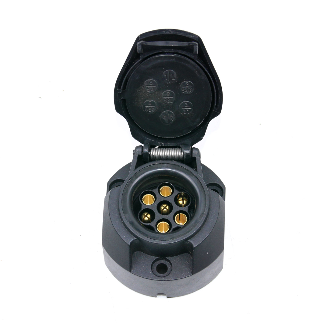 Купить розетка влагостойкая 7pin 12v trailercom tm3001 пластик по цене 400 р.. Низкие цены. Большой выбор. Доставка по всей России. Интернет-магазин в Москве. Только положительные отзывы!