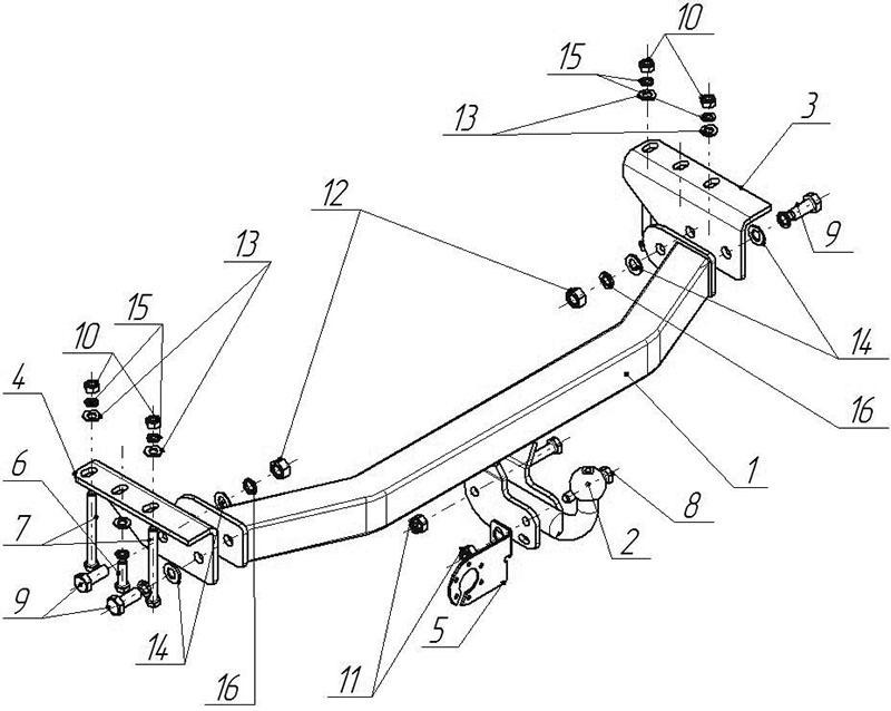 Купить фаркоп mitsubishi galant седан/хетчбек 2004-2012 - mi 17 avtos по цене 10 648 р. Низкие цены. Большой выбор. Доставка по всей России. Интернет-магазин в Москве. Только положительные отзывы!