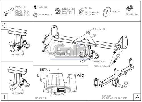Купить фаркоп bmw 3-series gran turismo f34 2013-2019 - b0216a galia по цене 17 992 р. Низкие цены. Большой выбор. Доставка по всей России. Интернет-магазин в Москве. Только положительные отзывы!