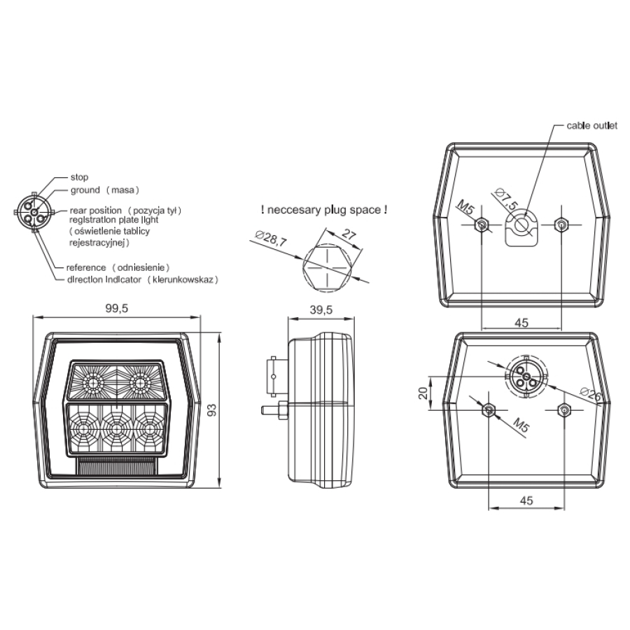 Купить фонарь задний для прицепа ft-121 t led fristom с освещ.ном.знака по цене 2 457 р.. Низкие цены. Большой выбор. Доставка по всей России. Интернет-магазин в Москве. Только положительные отзывы!
