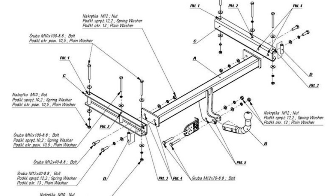 Купить фаркоп audi a4 2008-2015 - a.014 imiola по цене  Низкие цены. Большой выбор. Доставка по всей России. Интернет-магазин в Москве. Только положительные отзывы!