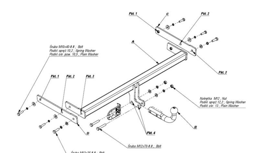 Купить фаркоп audi a3 1996-2003, seat leon 2000-2005, volkswagen bora 1998-2004, golf 1997-2003 - w.018 imiola по цене  Низкие цены. Большой выбор. Доставка по всей России. Интернет-магазин в Москве. Только положительные отзывы!