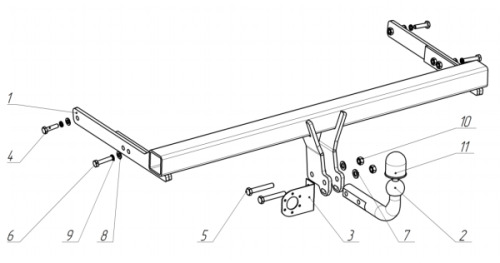 Купить фаркоп skoda kodiaq 2017-, volkswagen tiguan ii 2016-, karoq 2017-, seat ateca 2016- 2155-a oris по цене 13 623 р. Низкие цены. Большой выбор. Доставка по всей России. Интернет-магазин в Москве. Только положительные отзывы!