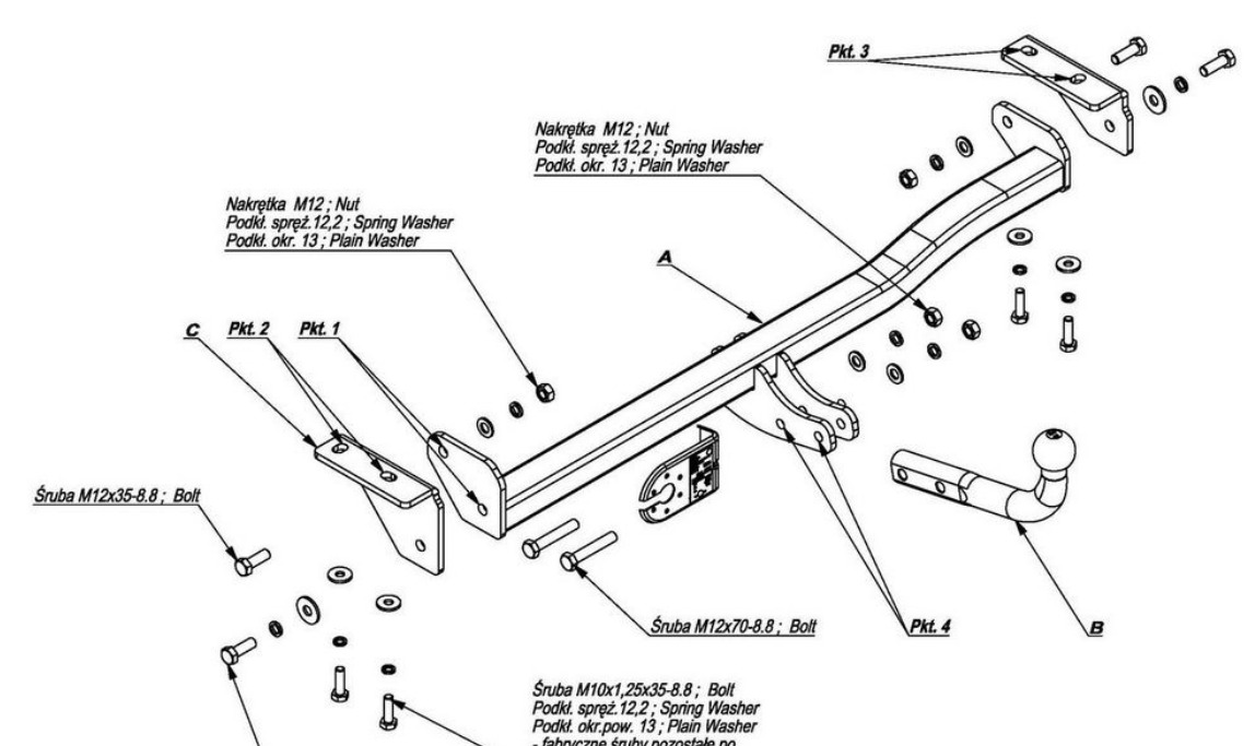 Купить фаркоп toyota yaris verso, fun cargo 2000-2004 - t.034 imiola по цене  Низкие цены. Большой выбор. Доставка по всей России. Интернет-магазин в Москве. Только положительные отзывы!