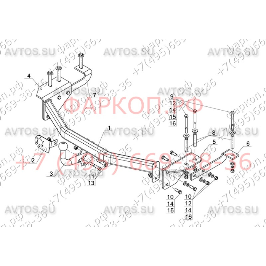Купить фаркоп toyota alphard 2008-2015 - ty 39 avtos по цене 11 322 р. Низкие цены. Большой выбор. Доставка по всей России. Интернет-магазин в Москве. Только положительные отзывы!