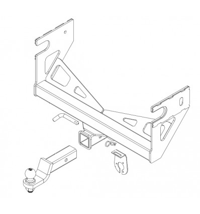 Купить фаркоп kia bongo 2006-, hyundai porter 2 - k.044 imiola по цене  Низкие цены. Большой выбор. Доставка по всей России. Интернет-магазин в Москве. Только положительные отзывы!