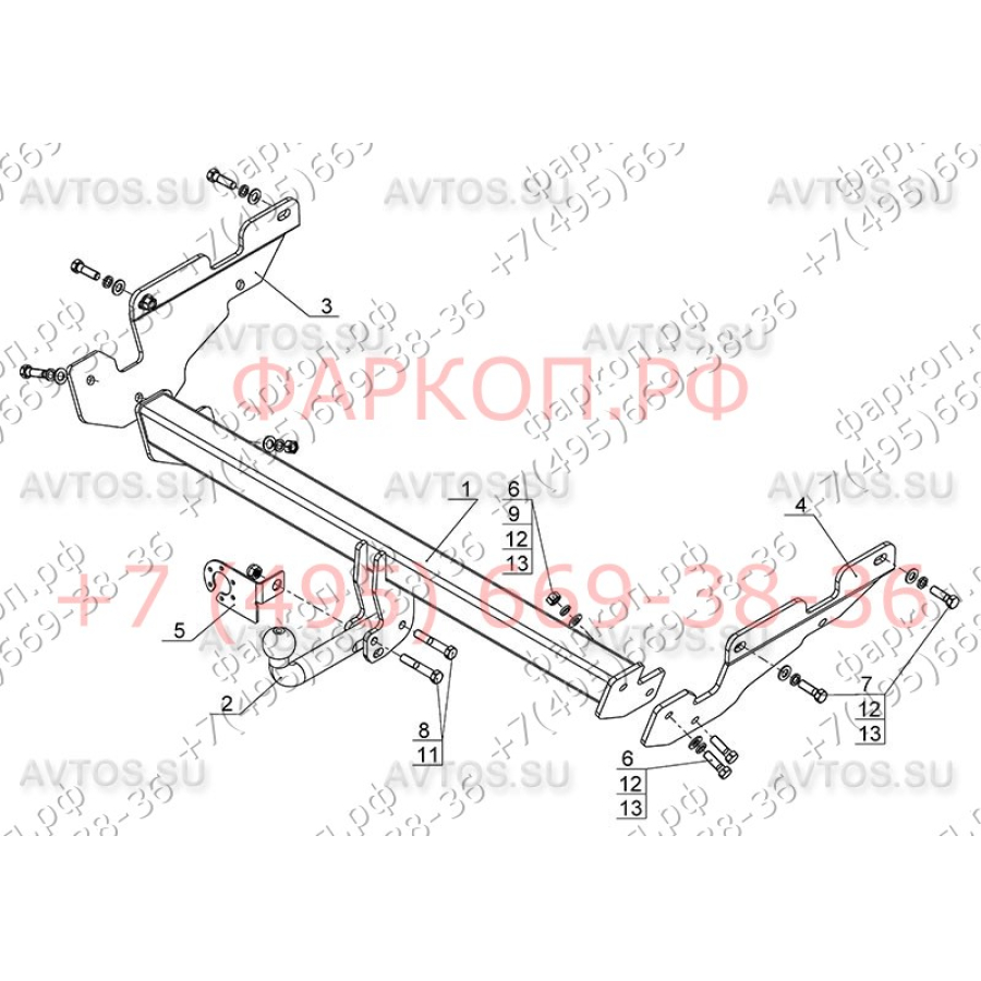 Купить фаркоп mazda 6 седан 2012- mz 03 avtos по цене 10 296 р. Низкие цены. Большой выбор. Доставка по всей России. Интернет-магазин в Москве. Только положительные отзывы!