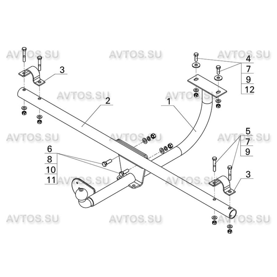 Купить фаркоп lada 4x4, 2121, 21213, 21214, 2131, 2329 1977- vaz-51 avtos по цене 4 654 р. Низкие цены. Большой выбор. Доставка по всей России. Интернет-магазин в Москве. Только положительные отзывы!