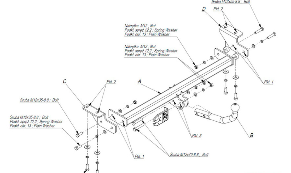 Купить фаркоп ssang yong actyon 2011-2015 - s.054 imiola по цене  Низкие цены. Большой выбор. Доставка по всей России. Интернет-магазин в Москве. Только положительные отзывы!