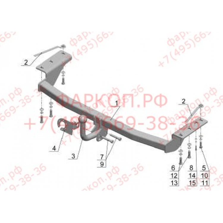 Купить фаркоп toyota corolla универсал 2002-2006 - ty 30 avtos по цене 10 072 р. Низкие цены. Большой выбор. Доставка по всей России. Интернет-магазин в Москве. Только положительные отзывы!