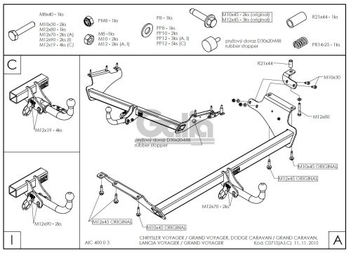 Купить фаркоп chrysler grand voyager 2008-2016, в т.ч. stown go, dodge caravan 2008-2016 - c071a galia по цене 26 092 р. Низкие цены. Большой выбор. Доставка по всей России. Интернет-магазин в Москве. Только положительные отзывы!