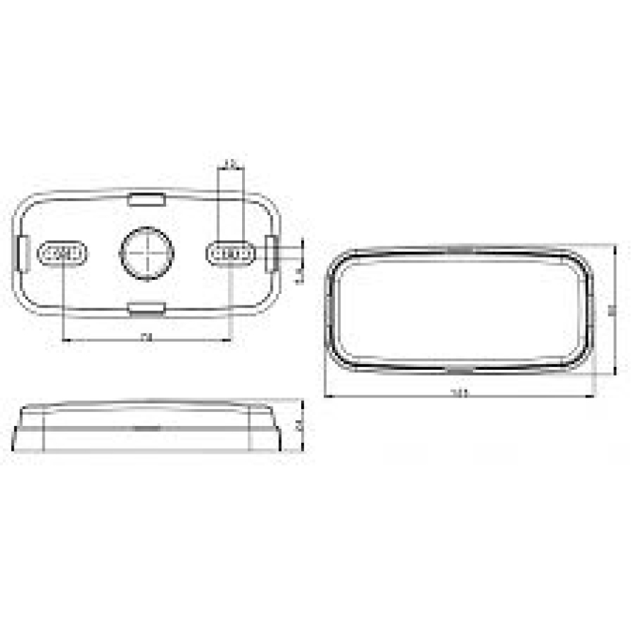 Купить фонарь габаритный диодный белый со светоотражателем fristom ft-075 b led по цене 1 065 р.. Низкие цены. Большой выбор. Доставка по всей России. Интернет-магазин в Москве. Только положительные отзывы!