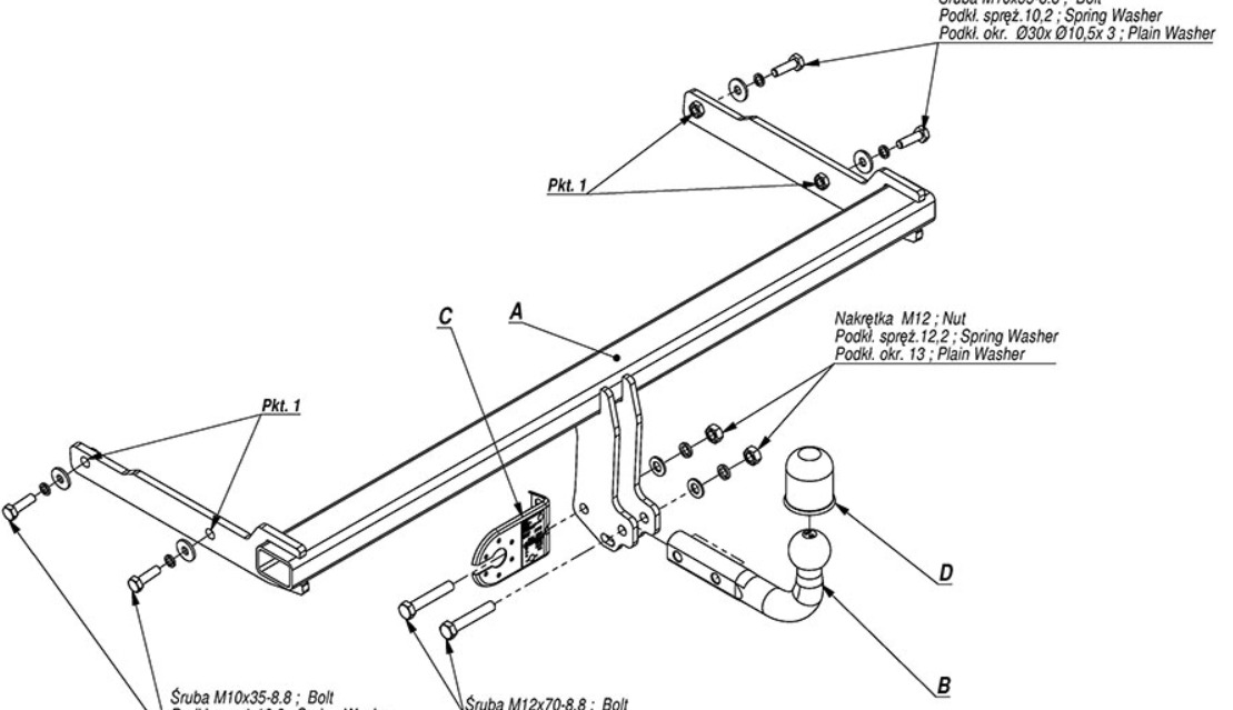 Купить фаркоп skoda yeti 2014-2018 - z.020 imiola по цене  Низкие цены. Большой выбор. Доставка по всей России. Интернет-магазин в Москве. Только положительные отзывы!