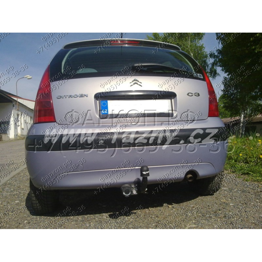 Купить фаркоп citroen c3 хетчбек 5 дверей, кроме plurier/x-tr 2002-2009 - c-025 steinhof по цене  Низкие цены. Большой выбор. Доставка по всей России. Интернет-магазин в Москве. Только положительные отзывы!