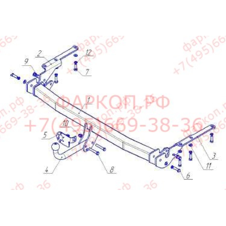 Купить фаркоп toyota rav4 2009-2013 - ty 23 avtos по цене 10 702 р. Низкие цены. Большой выбор. Доставка по всей России. Интернет-магазин в Москве. Только положительные отзывы!