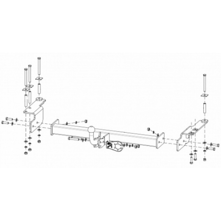 Купить фаркоп lifan x60 2012-2021 - 28.2842.12 балтекс по цене  Низкие цены. Большой выбор. Доставка по всей России. Интернет-магазин в Москве. Только положительные отзывы!