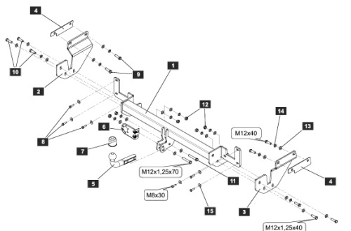 Купить фаркоп citroen spacetourer, peugeot traveller/expert , citroen jumpy, toyota proace 2016-, opel zafira life 2019 - 3619.12 sheriff по цене 11 602 р. Низкие цены. Большой выбор. Доставка по всей России. Интернет-магазин в Москве. Только положительные отзывы!