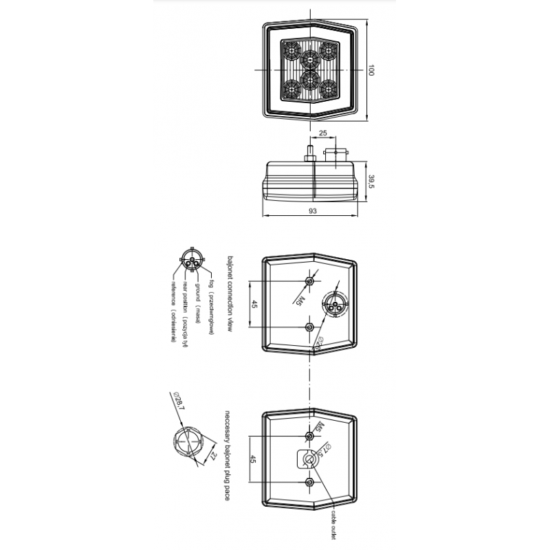 Купить фонарь задний противотуманный fristom ft-123 led светодиодный с габаритом по цене 2 310 р.. Низкие цены. Большой выбор. Доставка по всей России. Интернет-магазин в Москве. Только положительные отзывы!