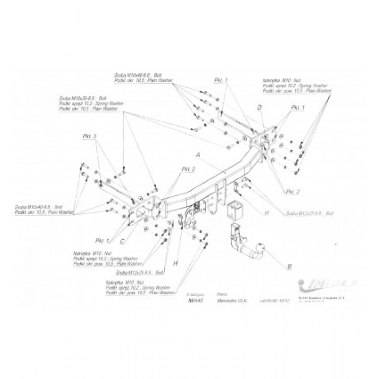 Купить фаркоп mercedes glk-class x204 2008-2015 - m.a45 imiola по цене  Низкие цены. Большой выбор. Доставка по всей России. Интернет-магазин в Москве. Только положительные отзывы!