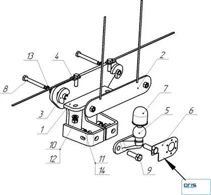 Купить фаркоп tank 500 2023- 9021-f oris по цене  Низкие цены. Большой выбор. Доставка по всей России. Интернет-магазин в Москве. Только положительные отзывы!