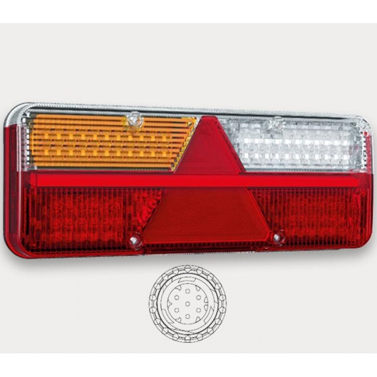 Купить фонарь задний fristom ft-500-16 led kingpoint 6-функциональный левый amp по цене . Низкие цены. Большой выбор. Доставка по всей России. Интернет-магазин в Москве. Только положительные отзывы!