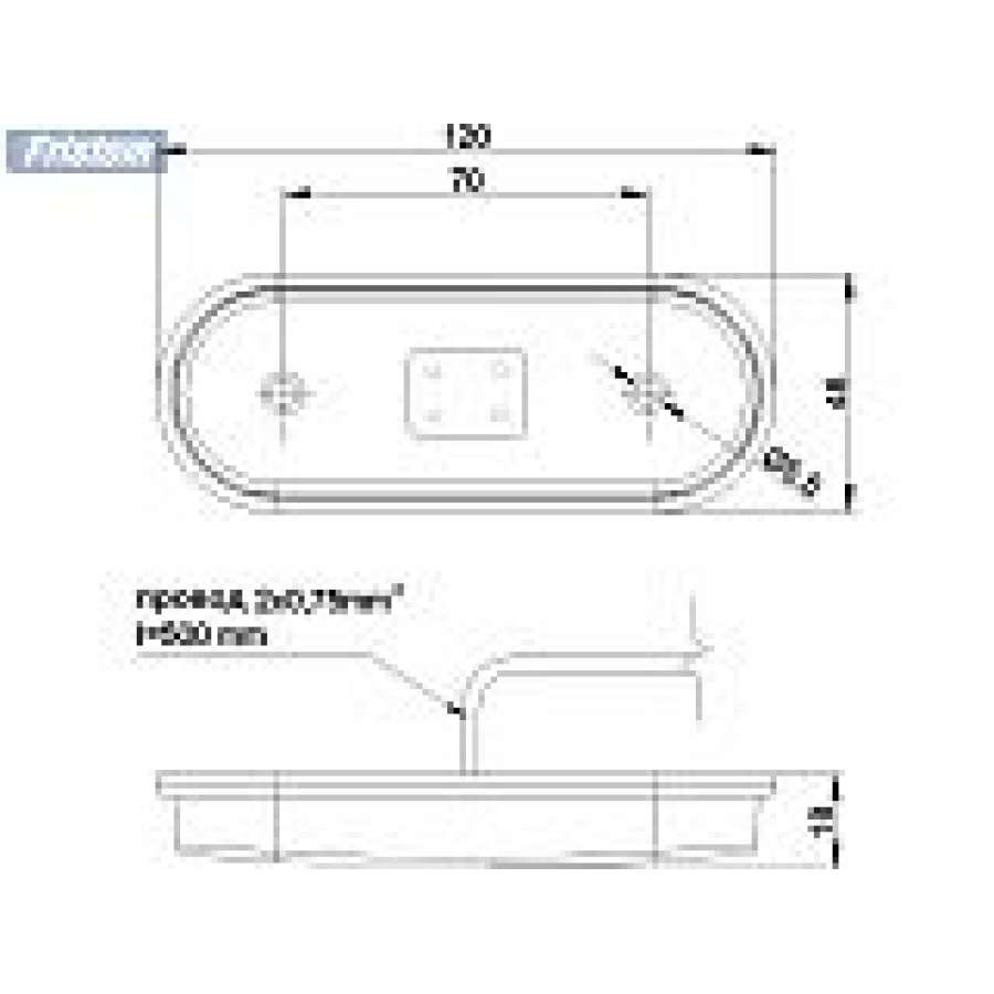 Купить фонарь габаритный led белый / fristom по цене 935 р.. Низкие цены. Большой выбор. Доставка по всей России. Интернет-магазин в Москве. Только положительные отзывы!