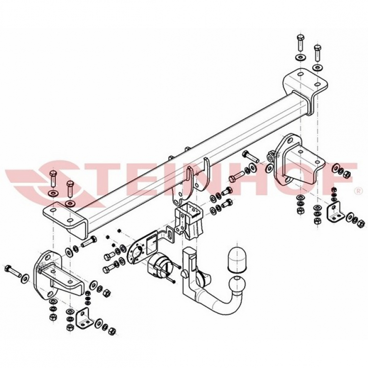 Купить фаркоп mercedes glc-class x253 2015-2019 - m-149 steinhof по цене  Низкие цены. Большой выбор. Доставка по всей России. Интернет-магазин в Москве. Только положительные отзывы!
