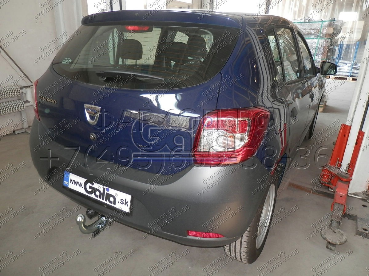 Купить фаркоп renault sandero,stepway 2014- d044c galia по цене  Низкие цены. Большой выбор. Доставка по всей России. Интернет-магазин в Москве. Только положительные отзывы!