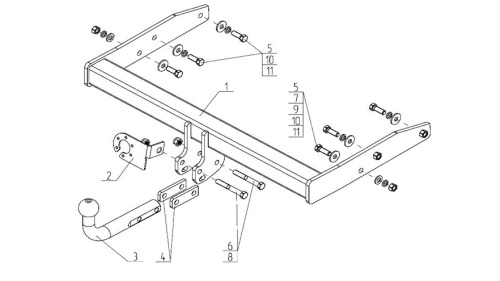 Купить фаркоп volkswagen transporter/caravelle/multivan t5 2003-2015, t6 2015- vw 36 avtos по цене 8 892 р. Низкие цены. Большой выбор. Доставка по всей России. Интернет-магазин в Москве. Только положительные отзывы!