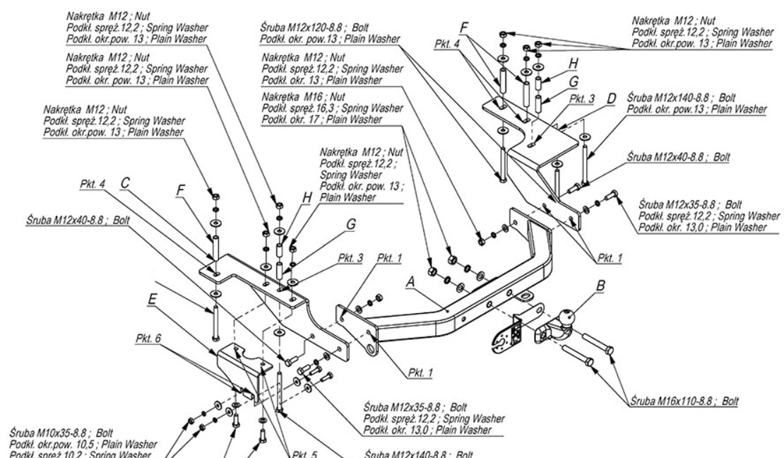 Купить фаркоп great wall hover h5 2011-2016 - s.061 imiola по цене  Низкие цены. Большой выбор. Доставка по всей России. Интернет-магазин в Москве. Только положительные отзывы!