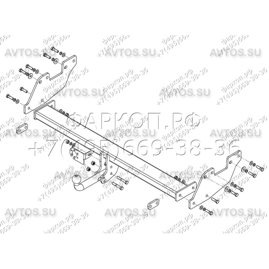 Купить фаркоп toyota hilux 2015- ty 40 avtos по цене 13 492 р. Низкие цены. Большой выбор. Доставка по всей России. Интернет-магазин в Москве. Только положительные отзывы!