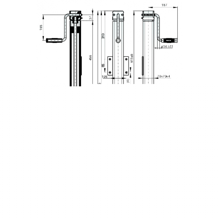 Купить knott - стойка опорная ttl s 70/615, гп=1500 кг (6d6334.001) по цене . Низкие цены. Большой выбор. Доставка по всей России. Интернет-магазин в Москве. Только положительные отзывы!