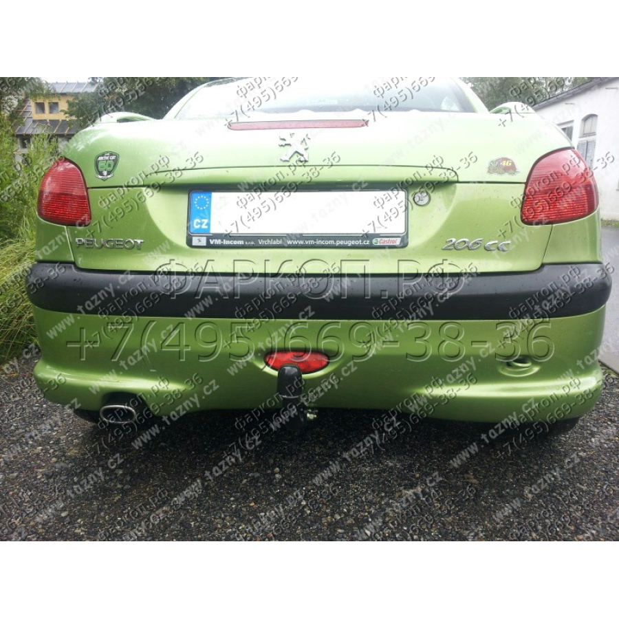 Купить фаркоп peugeot 206 1998-2003, 206+ хетчбек 2009- f 27 auto-hak по цене  Низкие цены. Большой выбор. Доставка по всей России. Интернет-магазин в Москве. Только положительные отзывы!