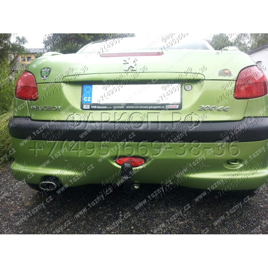 Купить фаркоп peugeot 206 1998-2003, 206+ хетчбек 2009- f 27 auto-hak по цене  Низкие цены. Большой выбор. Доставка по всей России. Интернет-магазин в Москве. Только положительные отзывы!