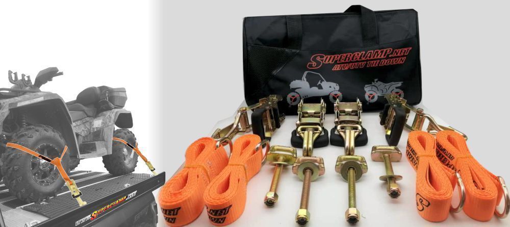 Купить крепление для перевозки atv superclamp 9000 atv/utv tie down по цене 33 350 р.. Низкие цены. Большой выбор. Доставка по всей России. Интернет-магазин в Москве. Только положительные отзывы!