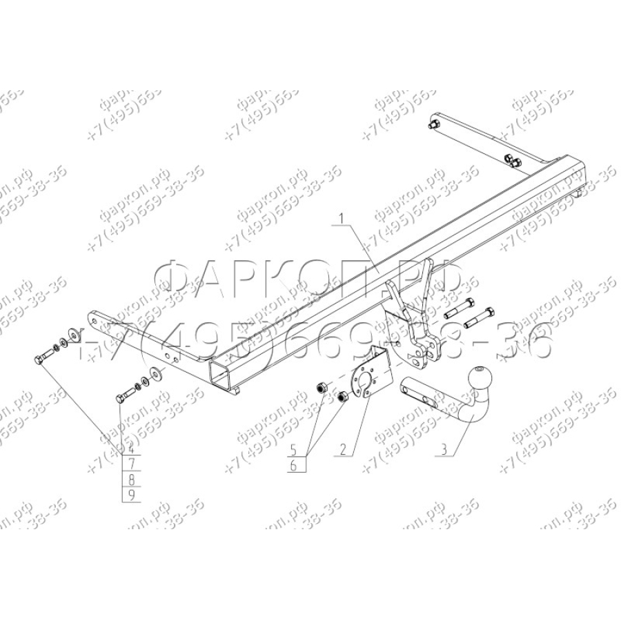 Купить фаркоп volkswagen tiguan, seat ateca 2016-, skoda kodiaq 2017- sk 12 avtos по цене 6 948 р. Низкие цены. Большой выбор. Доставка по всей России. Интернет-магазин в Москве. Только положительные отзывы!