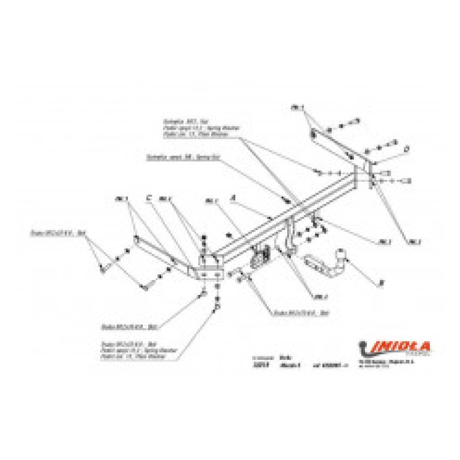 Купить фаркоп mazda 5 2005-2015 - x.019 imiola по цене  Низкие цены. Большой выбор. Доставка по всей России. Интернет-магазин в Москве. Только положительные отзывы!