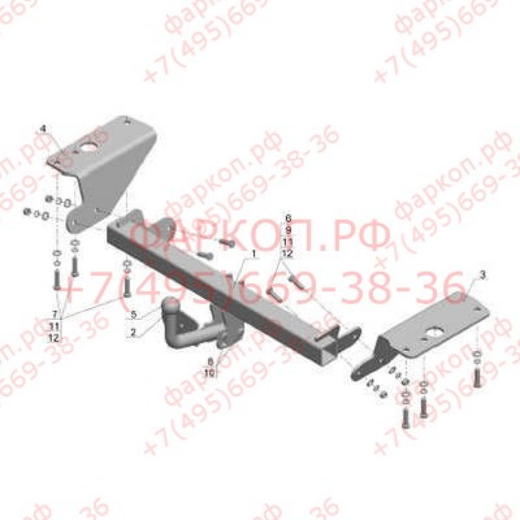 Купить фаркоп toyota corolla седан 2007-2013 - ty 18 avtos по цене 10 188 р. Низкие цены. Большой выбор. Доставка по всей России. Интернет-магазин в Москве. Только положительные отзывы!