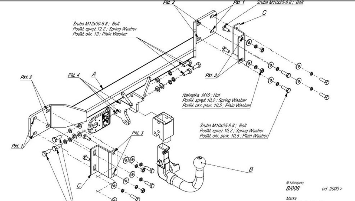 Купить фаркоп bmw 5-series седан/универсал 2004-2010 - b.a08 imiola по цене  Низкие цены. Большой выбор. Доставка по всей России. Интернет-магазин в Москве. Только положительные отзывы!