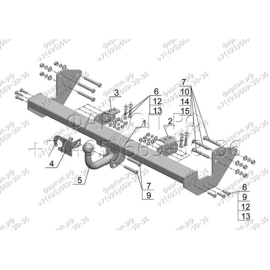 Купить фаркоп mercedes viano, vito w639 2003-2014 - mb 05 avtos по цене 14 014 р. Низкие цены. Большой выбор. Доставка по всей России. Интернет-магазин в Москве. Только положительные отзывы!