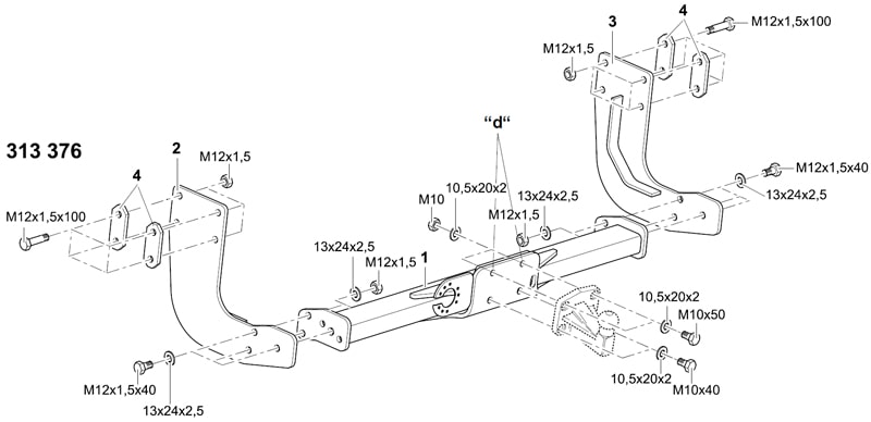 Купить фаркоп mercedes sprinter, volkswagen crafter 2006-2017 - 313376600001 westfalia по цене 41 392 р. Низкие цены. Большой выбор. Доставка по всей России. Интернет-магазин в Москве. Только положительные отзывы!
