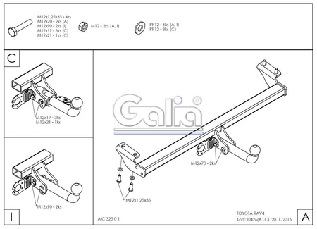 Купить фаркоп toyota rav4 2000-2006, chery tiggo 2006-2014, vortex tingo 2010-2013 - t042a galia по цене 16 462 р. Низкие цены. Большой выбор. Доставка по всей России. Интернет-магазин в Москве. Только положительные отзывы!