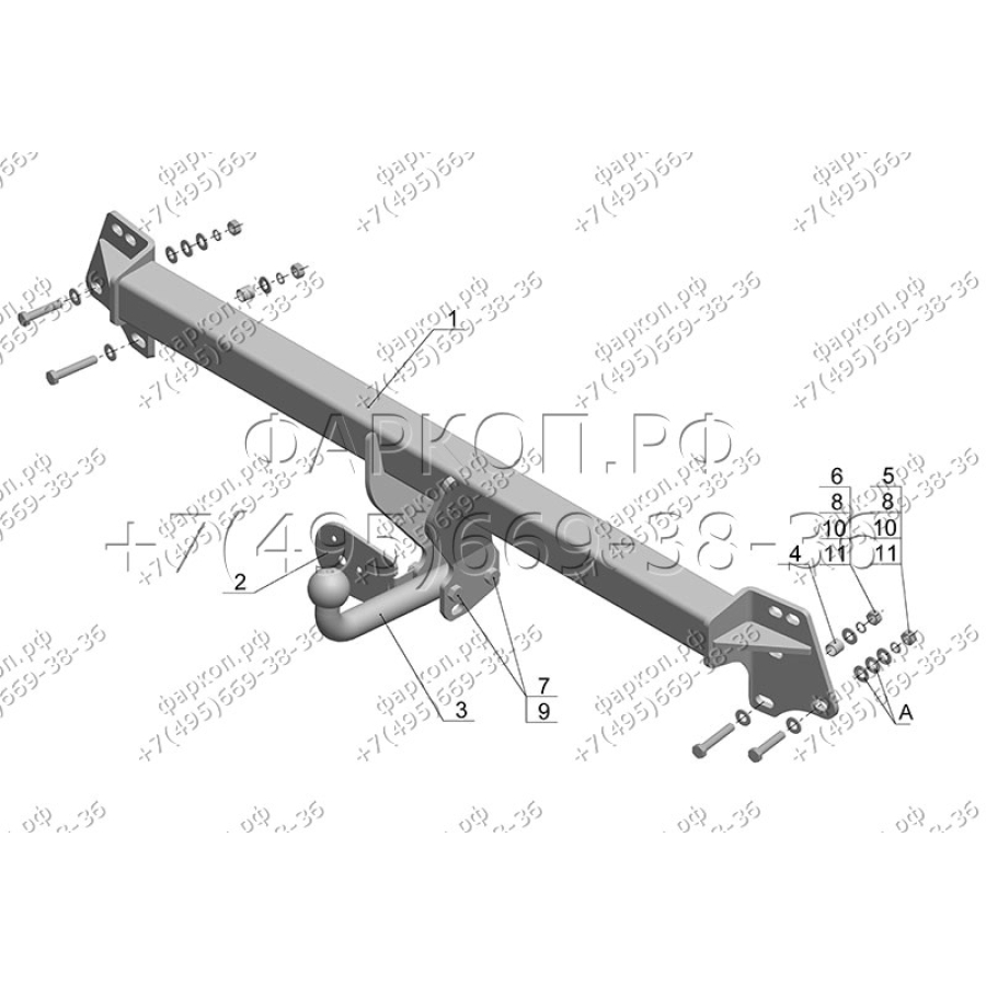 Купить фаркоп toyota camry седан 2006-2011 - ty 17 avtos по цене 8 992 р. Низкие цены. Большой выбор. Доставка по всей России. Интернет-магазин в Москве. Только положительные отзывы!