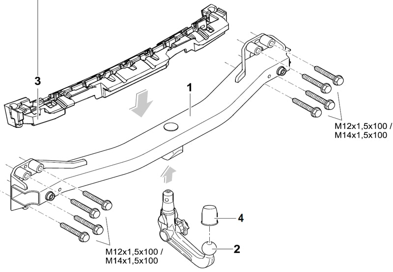 Купить фаркоп volkswagen touareg 2002-2018, porsche cayenne 2002-2017 - 321736600001 westfalia по цене  Низкие цены. Большой выбор. Доставка по всей России. Интернет-магазин в Москве. Только положительные отзывы!