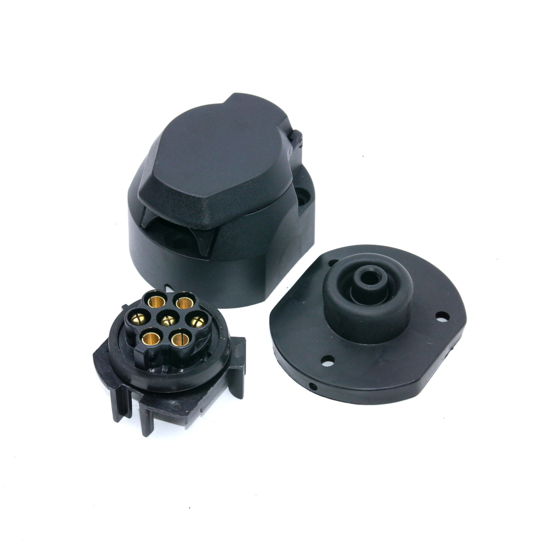 Купить розетка влагостойкая 7pin 12v trailercom tm3001 пластик по цене 400 р.. Низкие цены. Большой выбор. Доставка по всей России. Интернет-магазин в Москве. Только положительные отзывы!